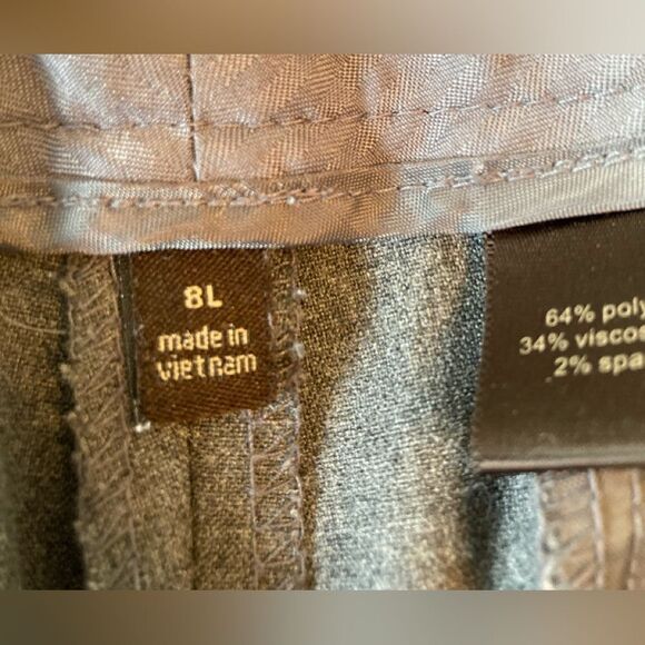 Limited Drew Fit classic gray slacks w/ cool placket, 4 pockets wear year round - Picture 8 of 8